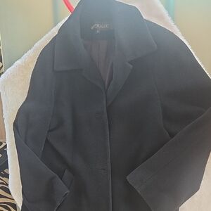 Kristen Blake Black  Women's Trench Coat